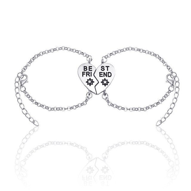 English Letters Best   Jewelry Good  Bracelet Women