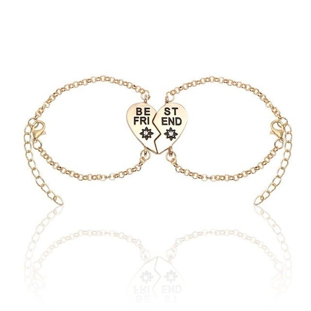 English Letters Best   Jewelry Good  Bracelet Women