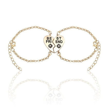 English Letters Best   Jewelry Good  Bracelet Women