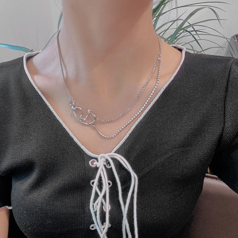 Hip-hop Creative Minimalist Clavicle Chain Design